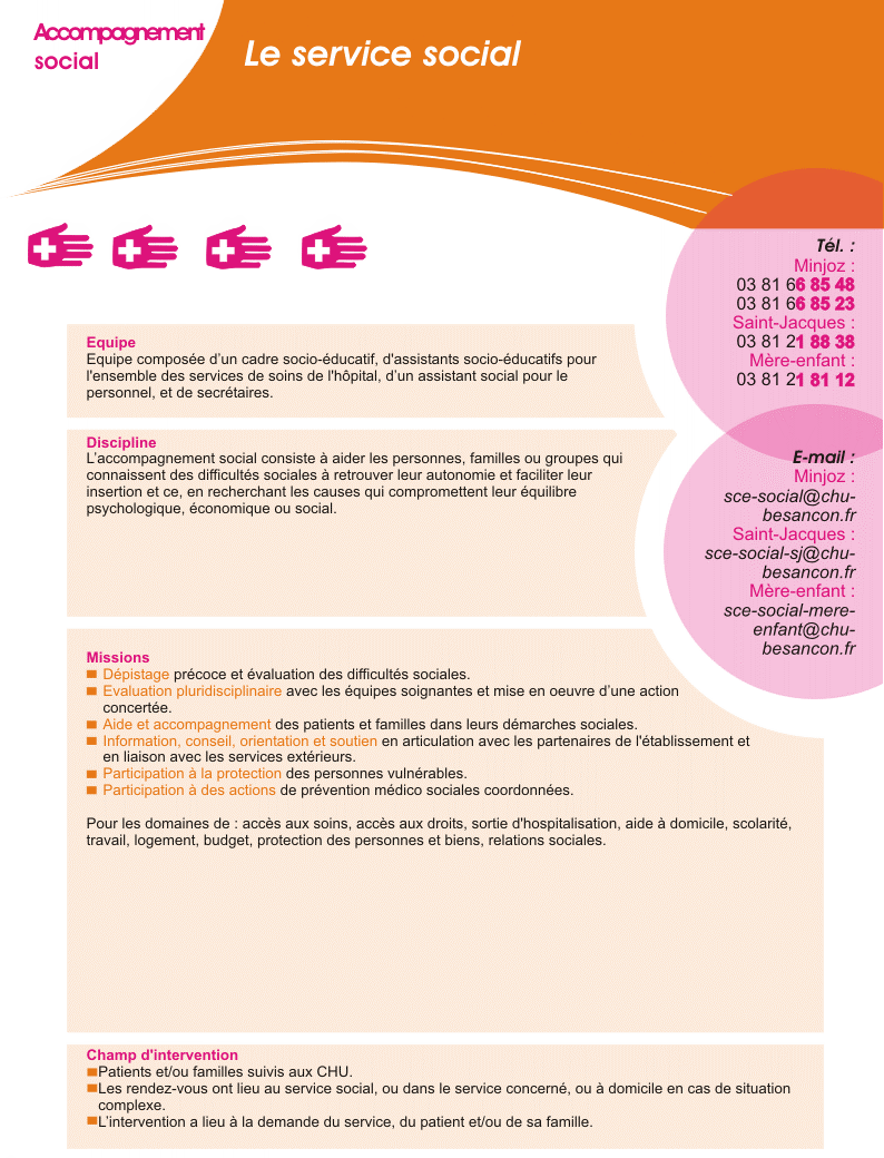 Fiche Service social