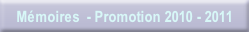 Mémoire 2010-2011
