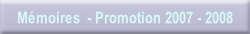 Mémoire 2007 - 2008