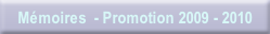 Mémoire 2009-2010