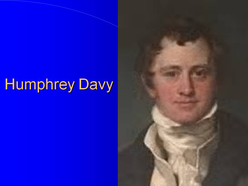 Humphry davy and the voltaic pile