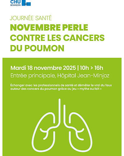 Novembre perle : contre les cancers du poumon