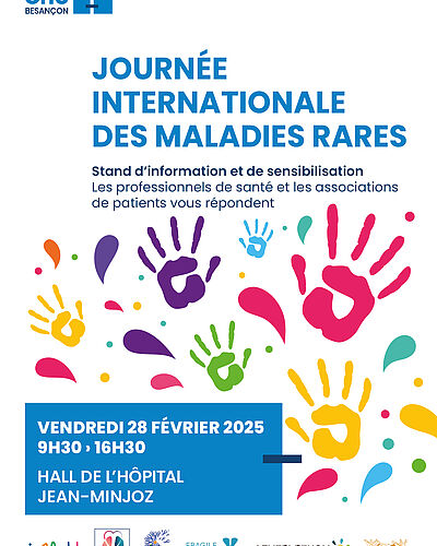Maladies rares | stand d'information/sensibilisation au CHU