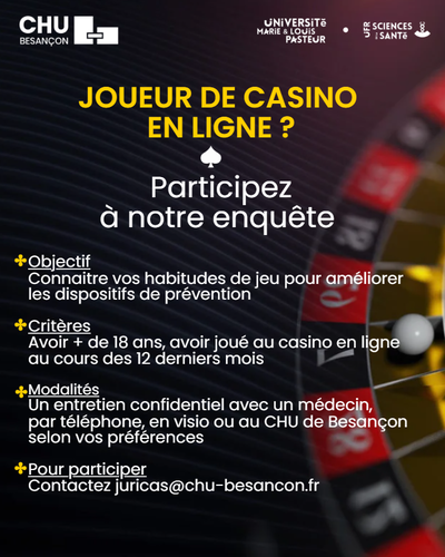 Enquête sur les jeux de casino en ligne