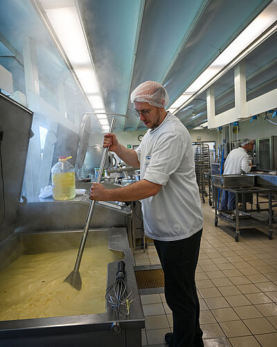 Un repas d'exception pour les patients hospitalisés