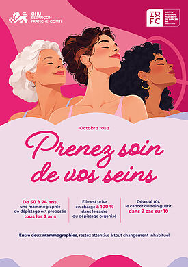 Octobre rose : le dépistage, c'est seinple
