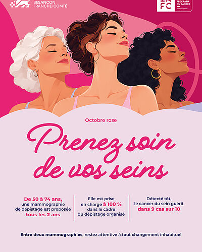 Octobre rose : le dépistage, c'est seinple