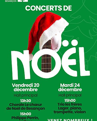 Concerts de Noël au CHU