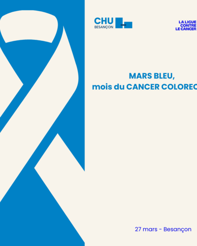 MARS BLEU, mois du CANCER COLORECTAL