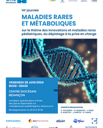 14e journée maladies rares et métaboliques