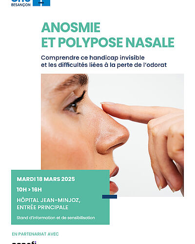Journée santé : anosmie et polypose nasale