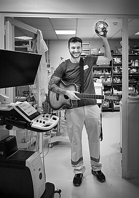 Biomédical, musique, handball : pour Paul-Loup, l'engagement se vit à 100 %
