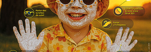 Juin Jaune 2025 : protéger sa peau, ça commence dès l’enfance !