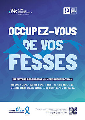 Mars bleu : occupez-vous de vos fesses !