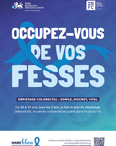 Mars bleu : occupez-vous de vos fesses !