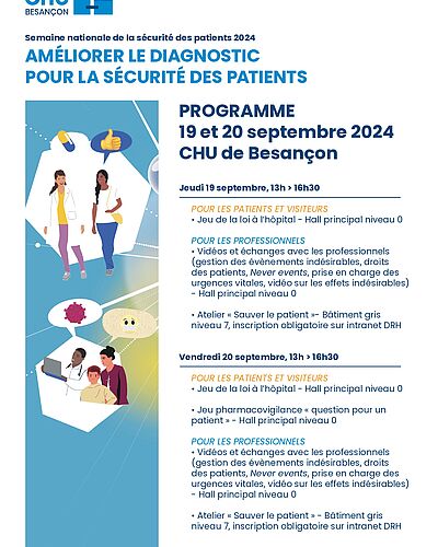 Améliorer le diagnostic : semaine nationale de la sécurité des patients