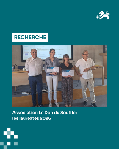 Deux nouveaux projets soutenus par l'association Le Don du souffle