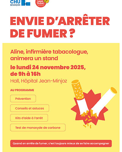 Journée de sensibilisation "Mois sans tabac"