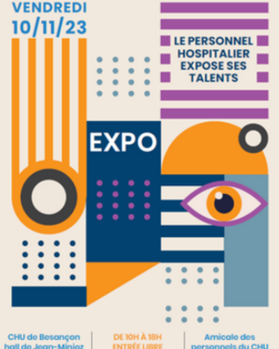 LE PERSONNEL DU CHU EXPOSE  SES TALENTS !