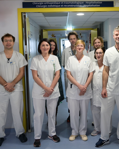 Prothèses de hanche et de genou : le service de chirurgie orthopédique traumatologique et plastique "RAAC"