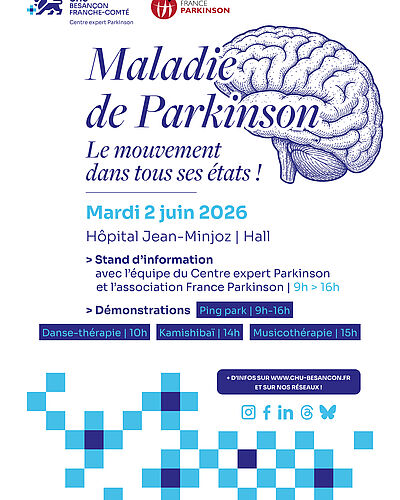 Maladie de Parkinson : journée de sensibilisation au CHU