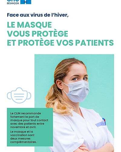 Levée de l'obligation du port du masque au CHU