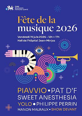 Le CHU fête la musique le vendredi 19 juin