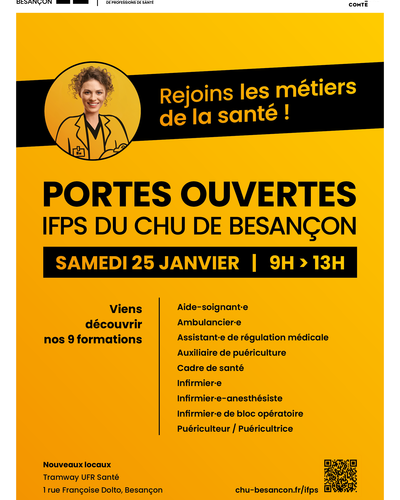 Portes ouvertes de l'IFPS samedi 25 janvier