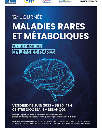 12e journée des maladies rares et métaboliques sur le thème des épilepsies rares