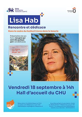 Rencontre avec Lisa Hab le 18 septembre